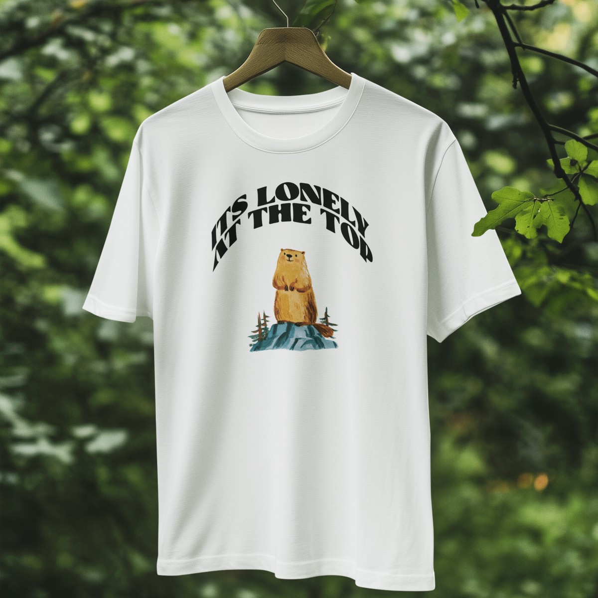 It's Lonely At The Top Marmot T-Shirt