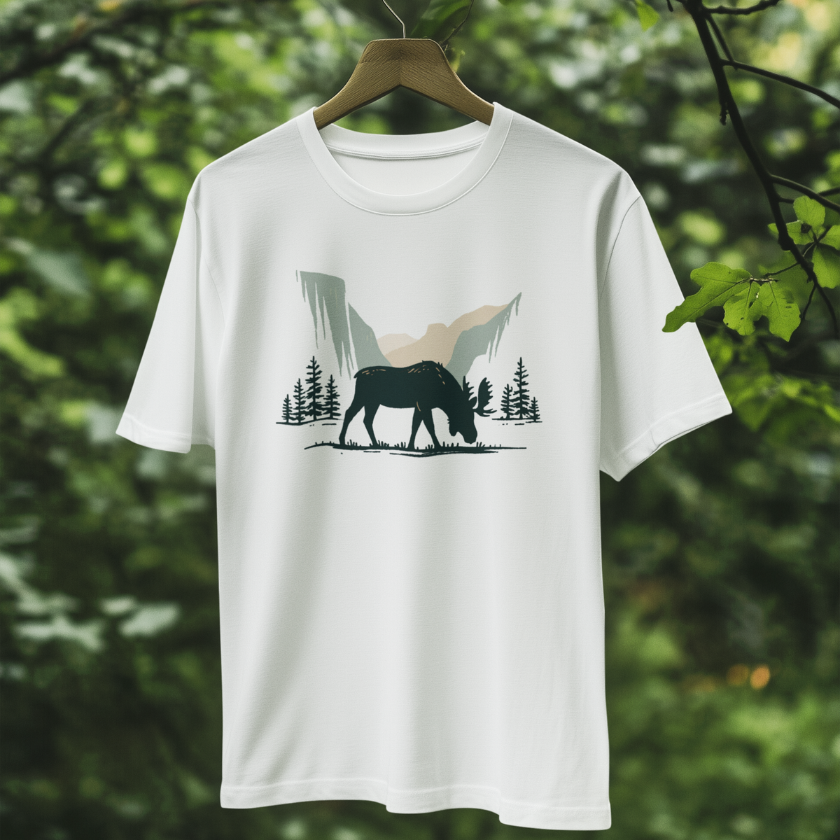 Scenic Moose T-Shirt
